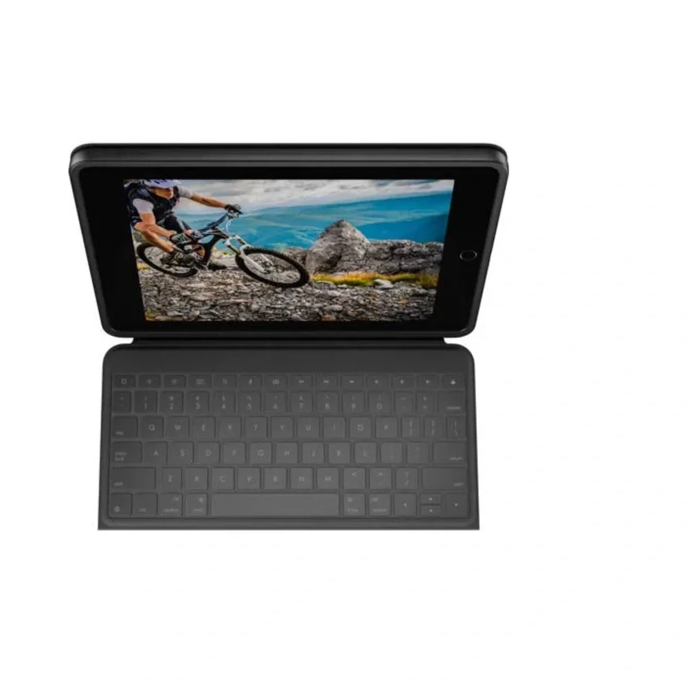 Logitech Rugged Folio Protective Keyboard Case for iPad 7th & 8th Generation NIB